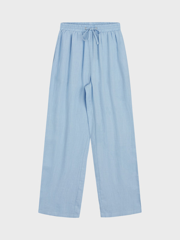 GRUNT GRCamille Linen Pants Pants Blue