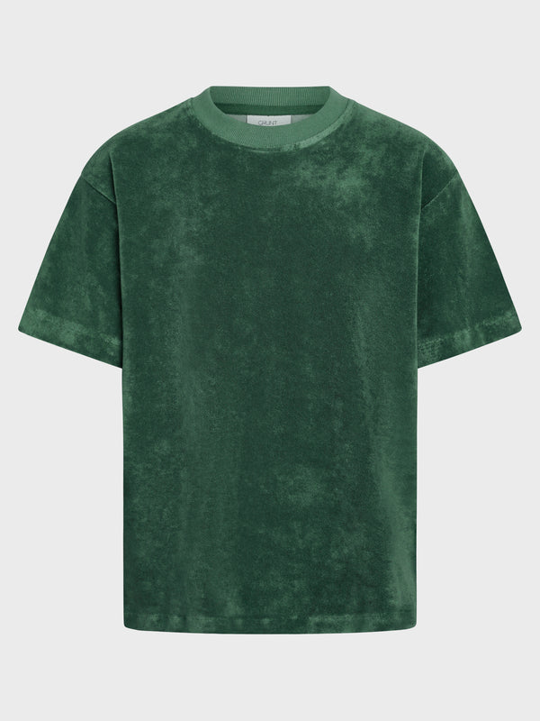 GRUNT Hasselt Tee T-Shirts Bottle Green