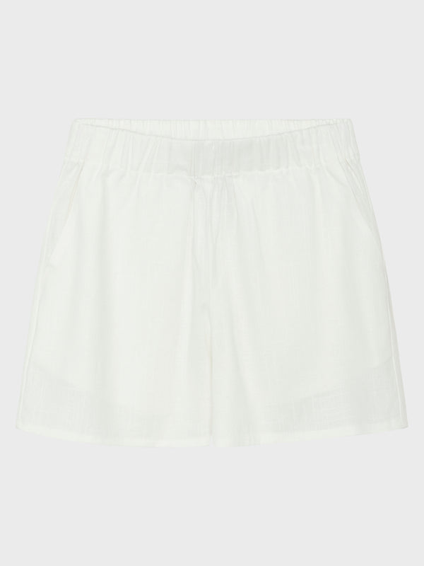GRUNT Kate Linen Shorts Shorts White