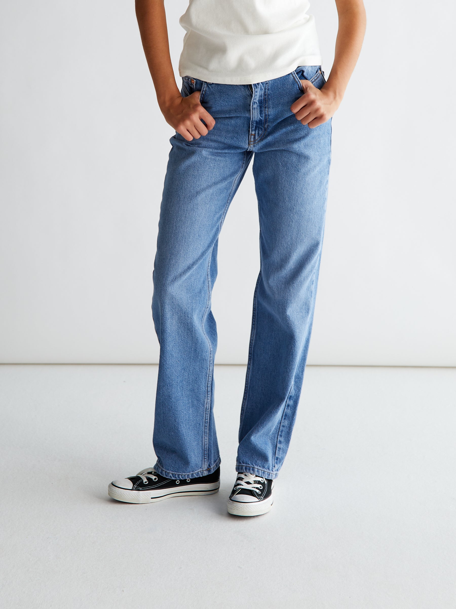 paperback loop trimme 90s Premium Jeans - Premium Blue – GRUNT