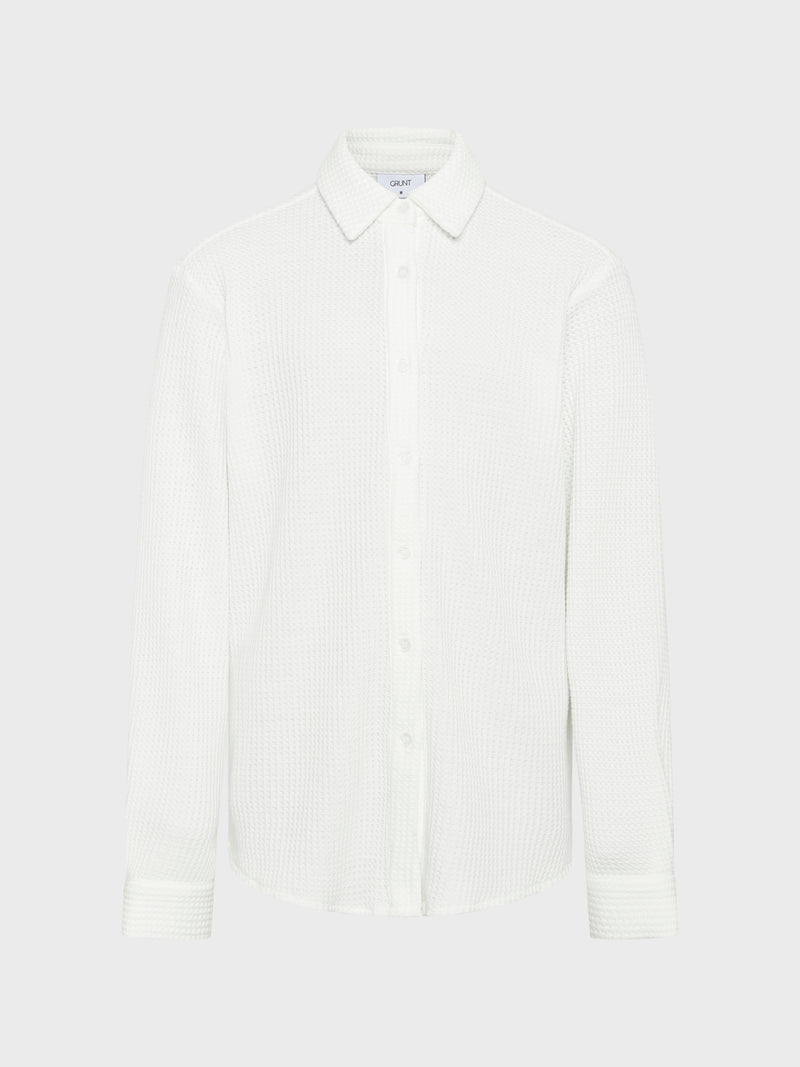 GRUNT Brugge Shirt Shirts White