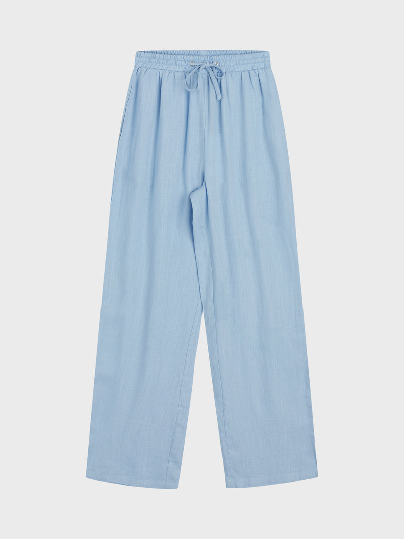 GRUNT Camille linen pants Pants Blue