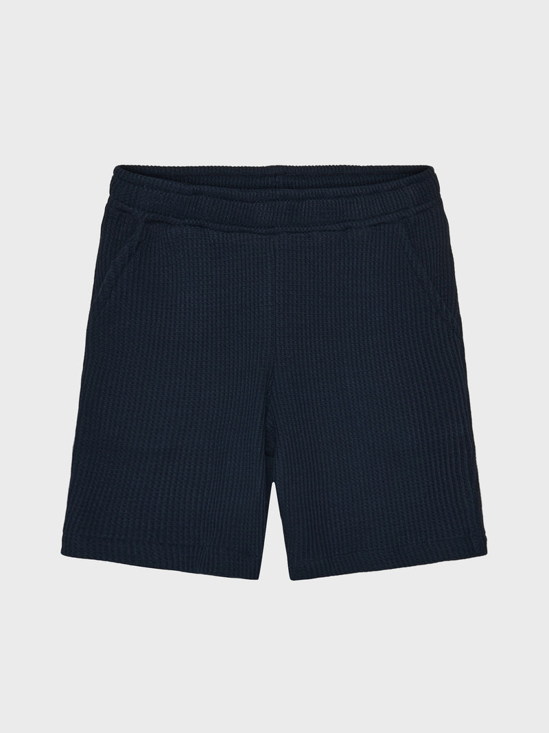 GRUNT GRAli Waffle Shorts Shorts Navy