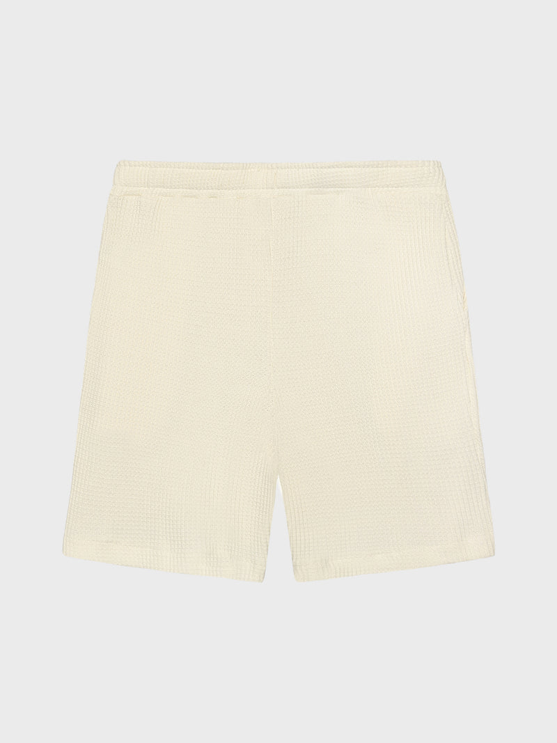 GRUNT GRAli Waffle Shorts Shorts Off White