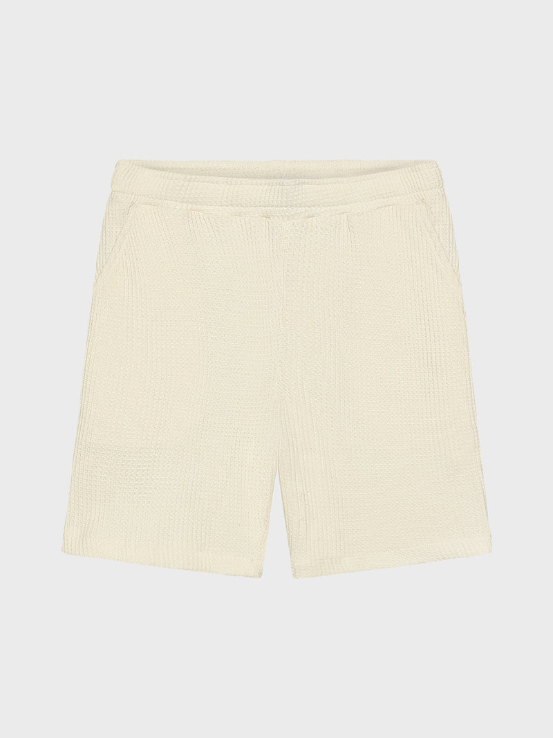 GRUNT GRAli Waffle Shorts Shorts Off White