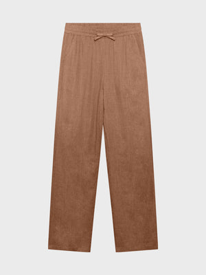 GRUNT GRAllan Linen Pants Pants Light Brown