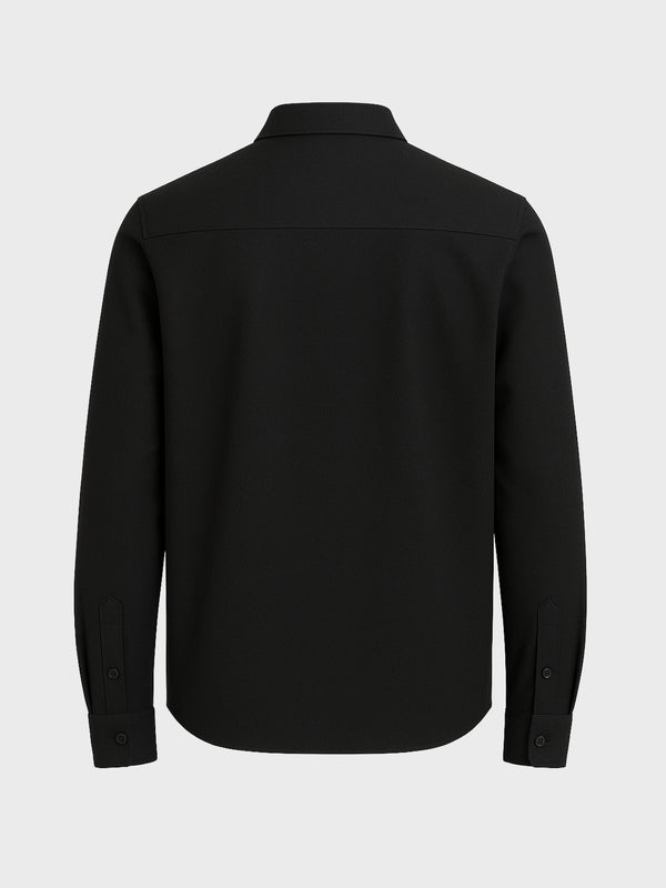 GRUNT GRArne LS Shirt Jacket Shirts Black