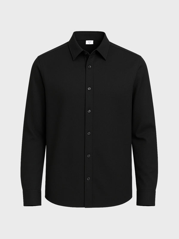 GRUNT GRArne LS Shirt Jacket Shirts Black