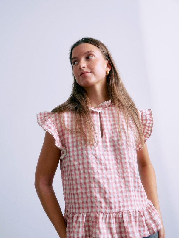 GRUNT GRArte Tern Top Tops Rose-Mix