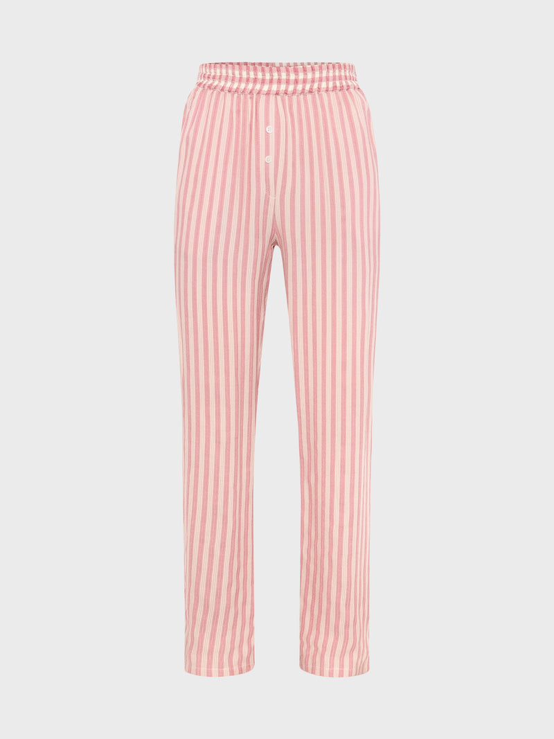GRUNT GRBalmes Tern Pants Pants Rose-Mix