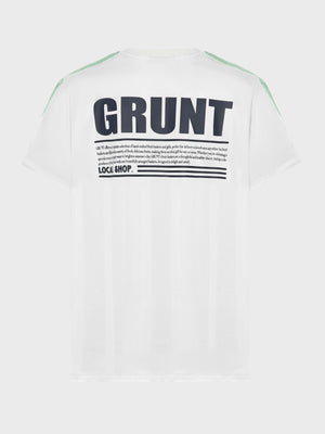 GRUNT GRBenjamin SS Tee T-Shirts White