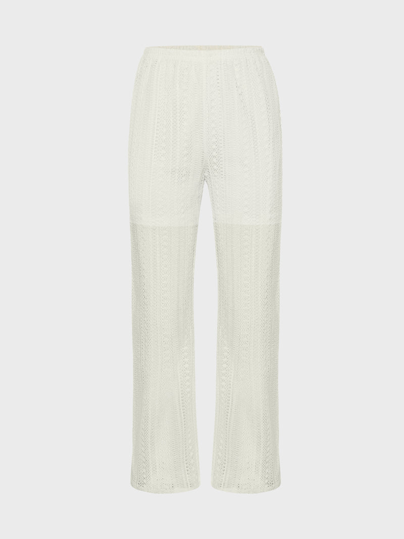 GRUNT GRBente Flo Pants Pants White