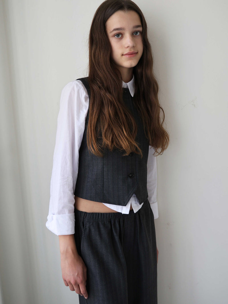 GRUNT GRDevote Pin vest Vest Dark Grey