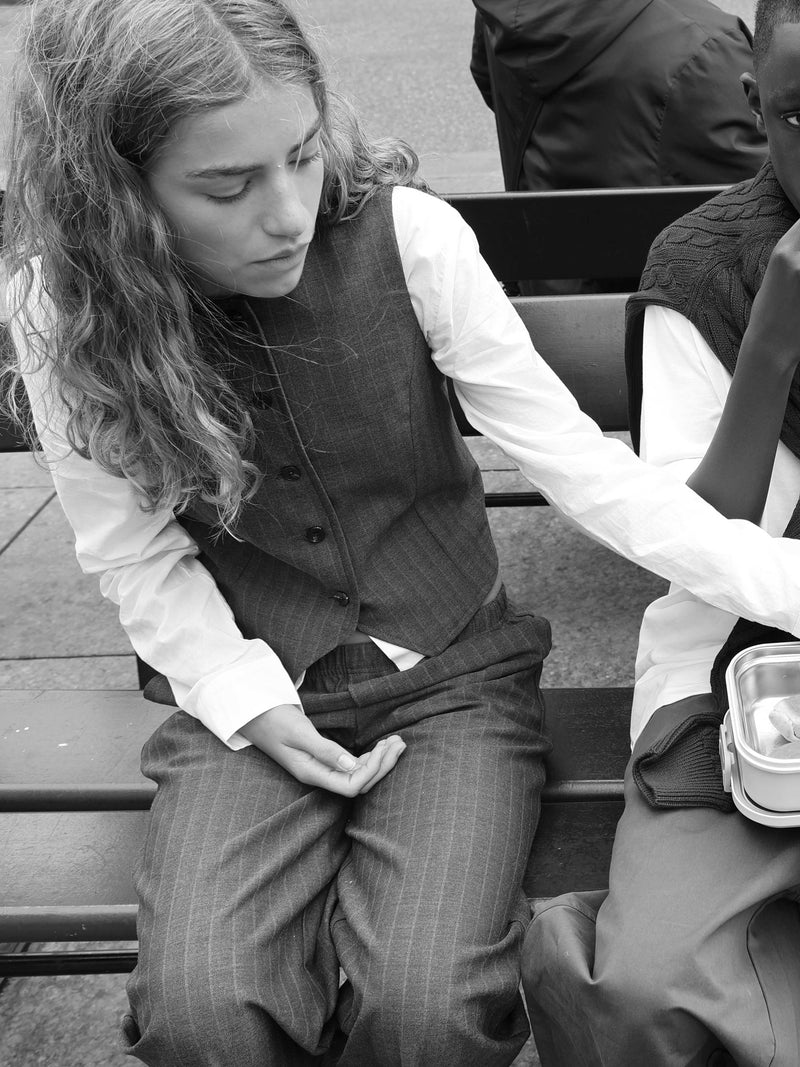 GRUNT GRDevote Pin vest Vest Dark Grey