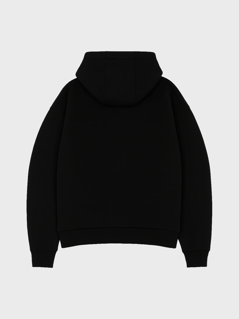 GRUNT GRHohen Scuba Zip Hood Jackets Black