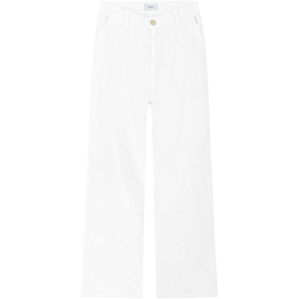GRUNT GRHudai Linen pants Pants White