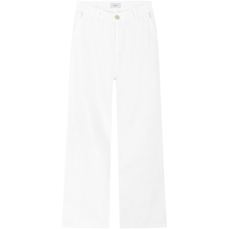 GRUNT GRHudai Linen pants Pants White