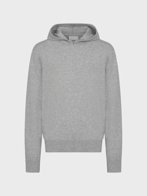 GRUNT GRJon Hood Knit Knits Grey Melange