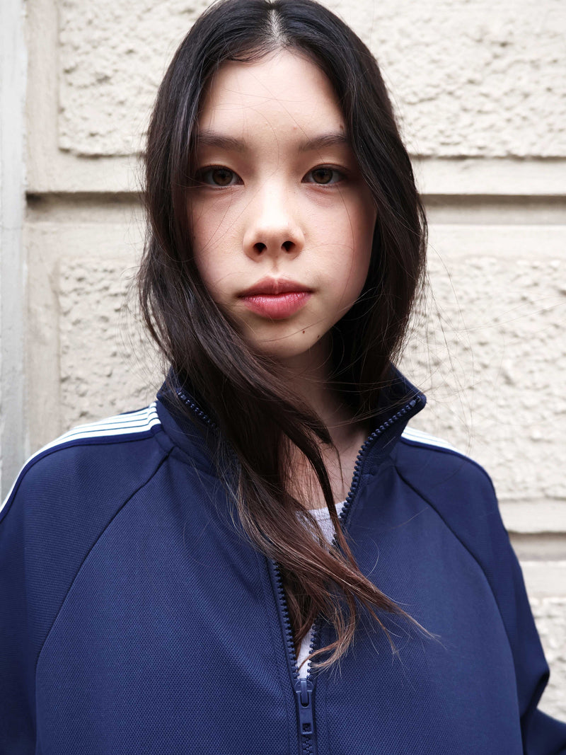 GRUNT GRJuni Sports Zip Cardigan Sweats Dark Blue