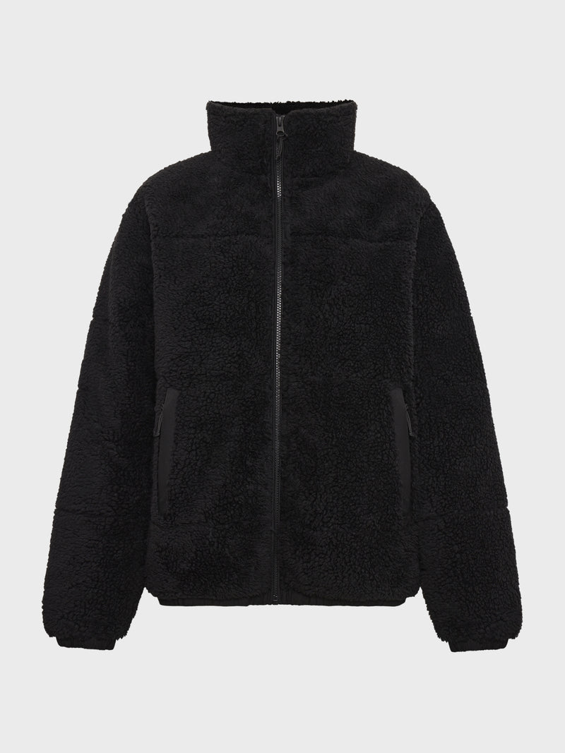 GRUNT GRLaus Teddy Jacket Outerwear Black