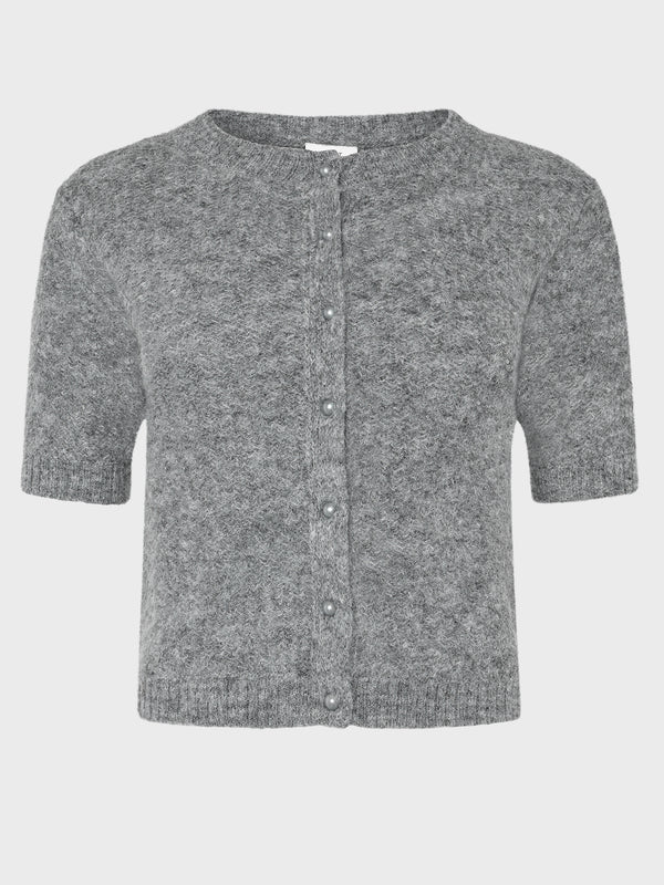 GRUNT GRLins SS Knit Knits Dark Grey