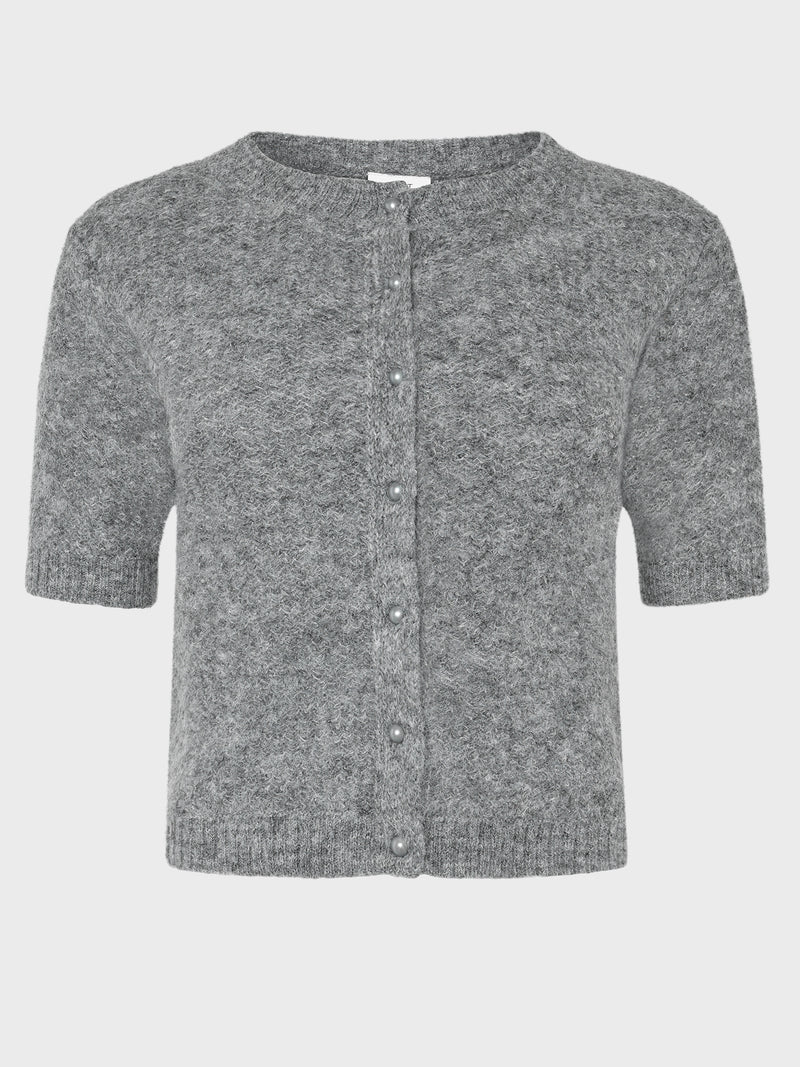 GRUNT GRLins SS Knit Knits Dark Grey