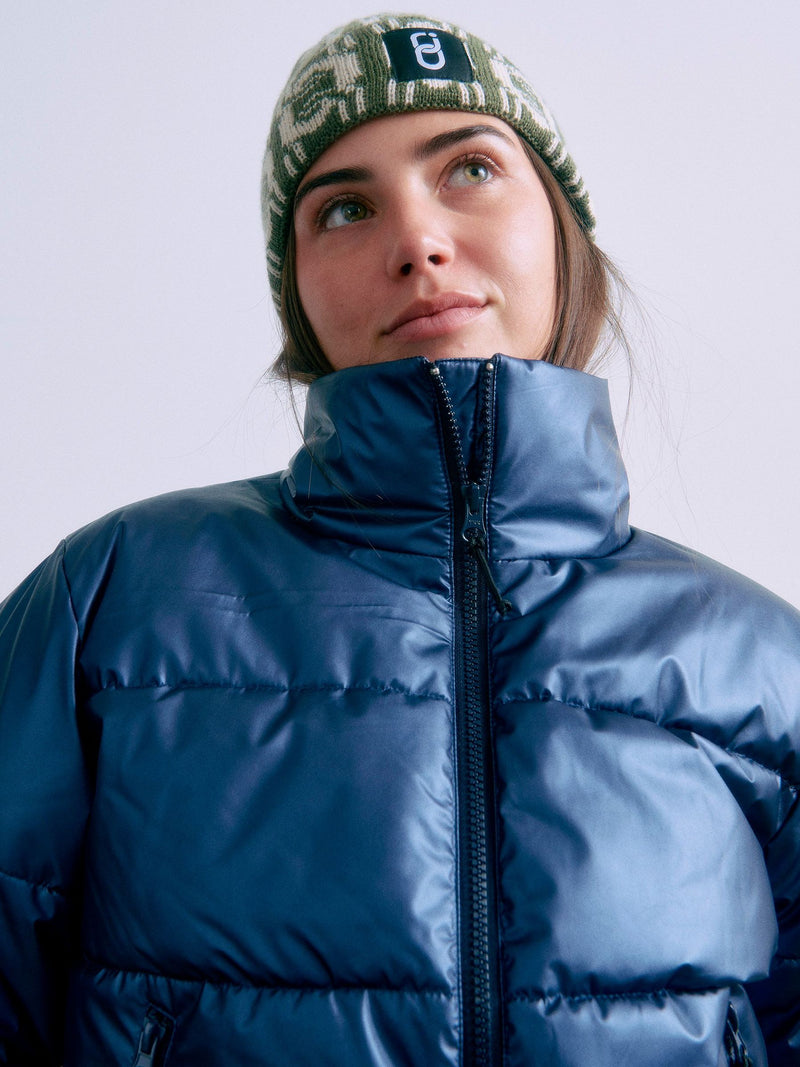 GRUNT GRMiny Shine Jacket Outerwear Blue