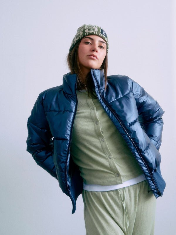 GRUNT GRMiny Shine Jacket Outerwear Blue