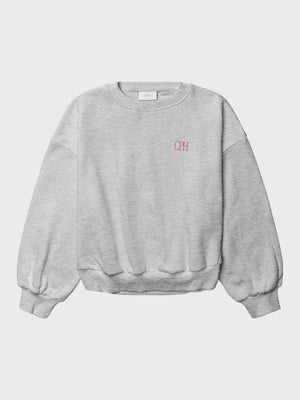 GRUNT GRMonica Crew neck sweat Sweats Grey Melange