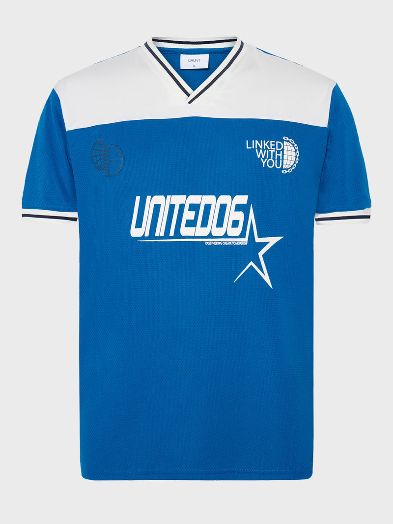 GRUNT GRMueang SS Tee T-Shirts Blue