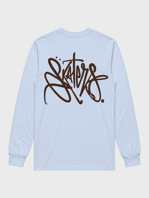 GRUNT GRSakra LS Tee T-Shirts Light Blue