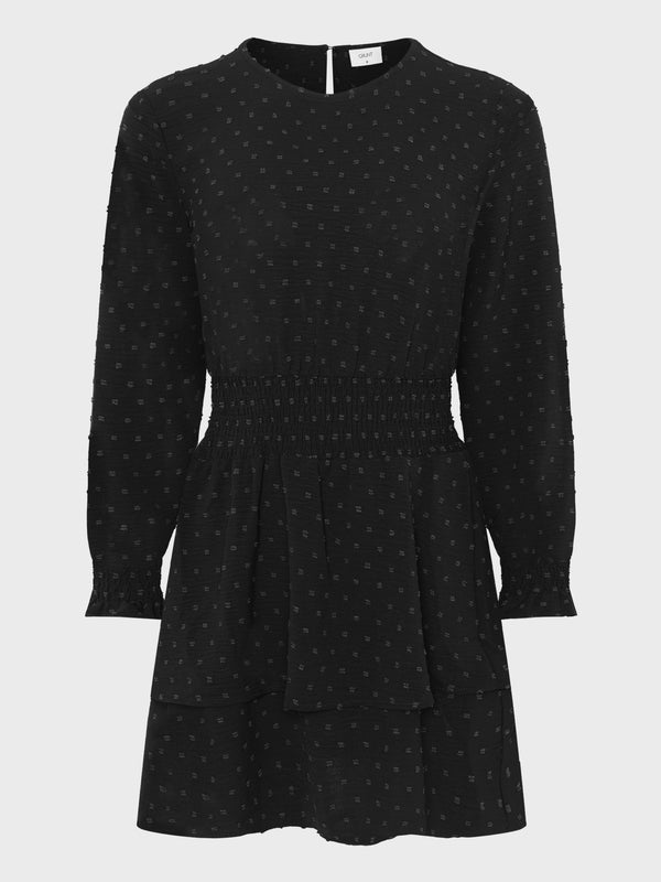 GRUNT GRSpelug Dot Dress Dresses Black