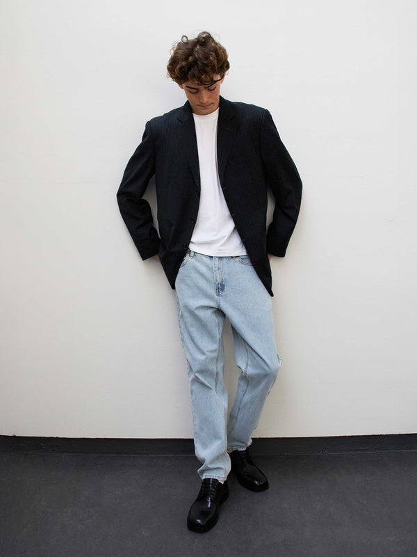 GRUNT GRStreet Loose Disco Jeans Light Blue