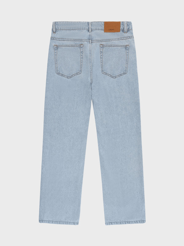 GRUNT GRStreet Loose Straight Disco Jeans Light Blue