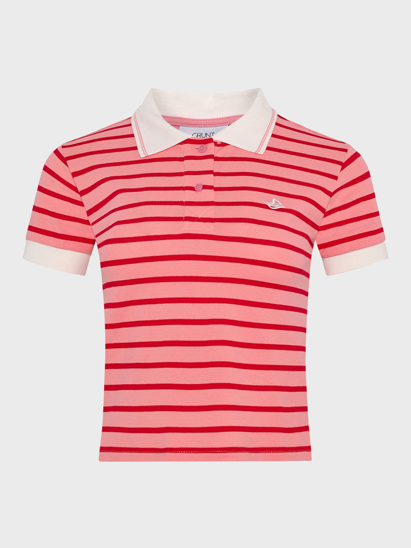 GRUNT GRStur Polo Tee T-Shirts Rød