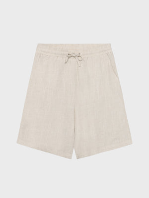 GRUNT GRTanja Linen Shorts Shorts Sand