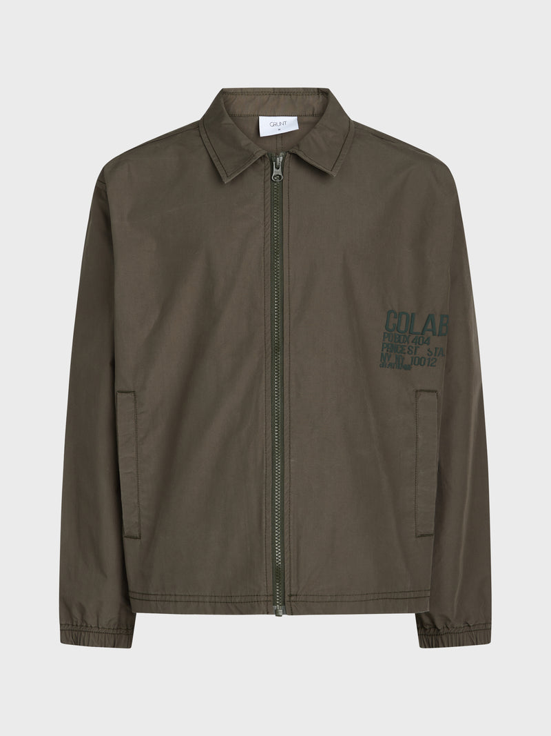 GRUNT Gaeta Jacket Shirts Dust Green