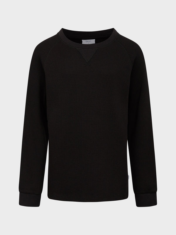 GRUNT Leyden LS Tee T-Shirts Black