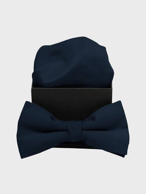 Formél Our Mél Plaine Bow Tie Accessories Navy