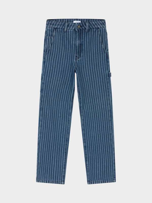 GRUNT Worker Stripe Jeans Jeans Blue