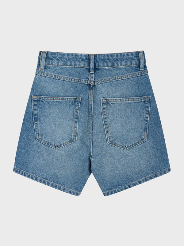 GRUNT 90s Shorts Newbro Shorts Mid Blue