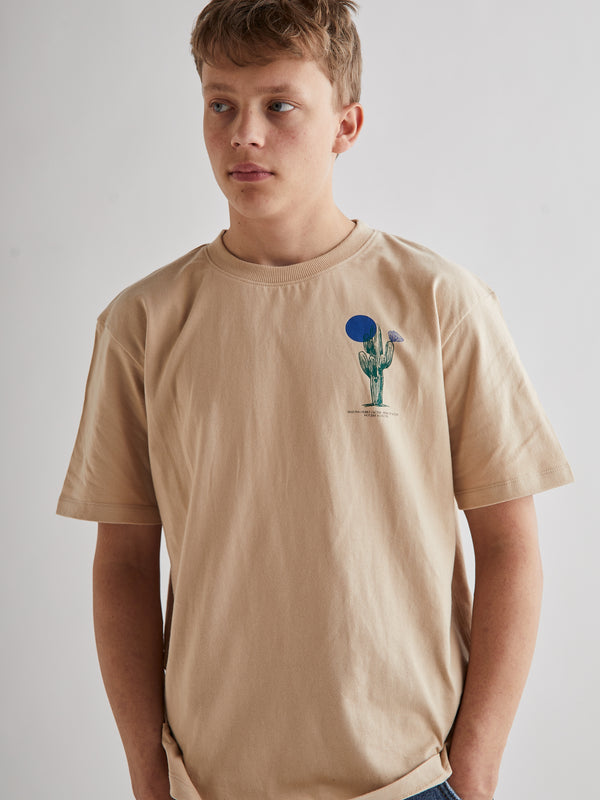 GRUNT Aron Tee T-Shirts Sand