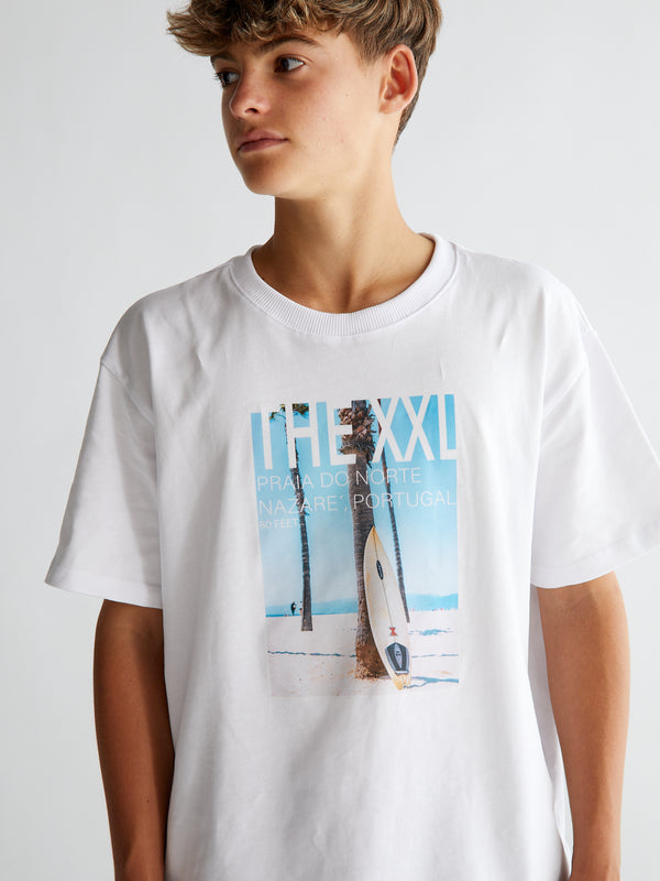 GRUNT Beach Tee T-Shirts White
