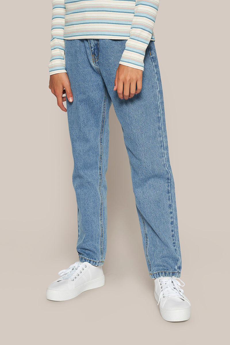 GRUNT Mom Jeans Jeans Authentic Blue