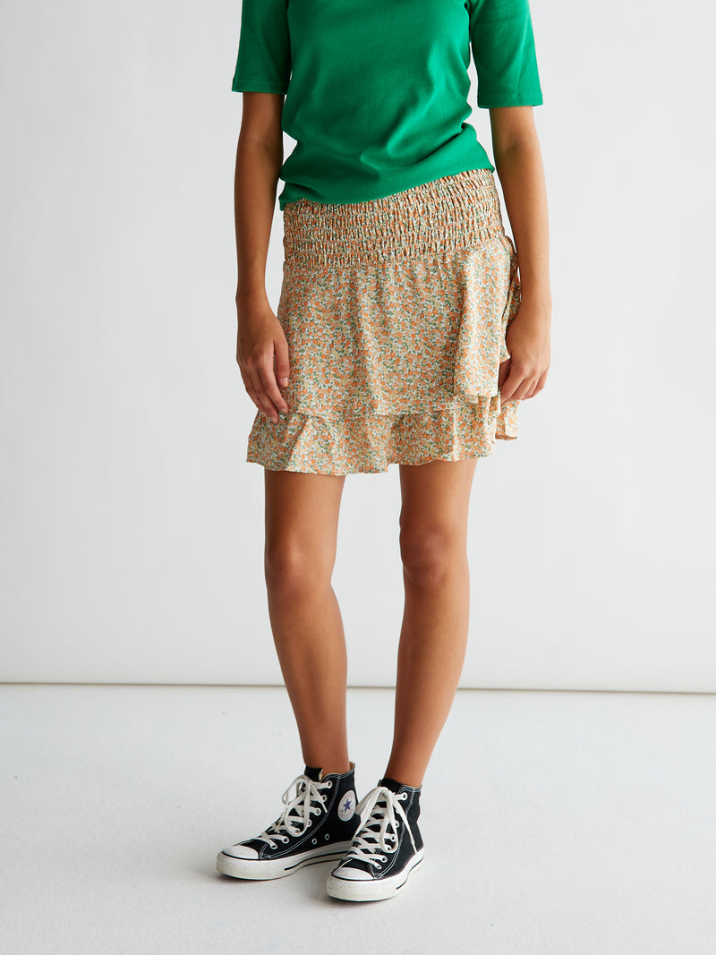 GRUNT Mynte Flo Skirt Skirts Peach