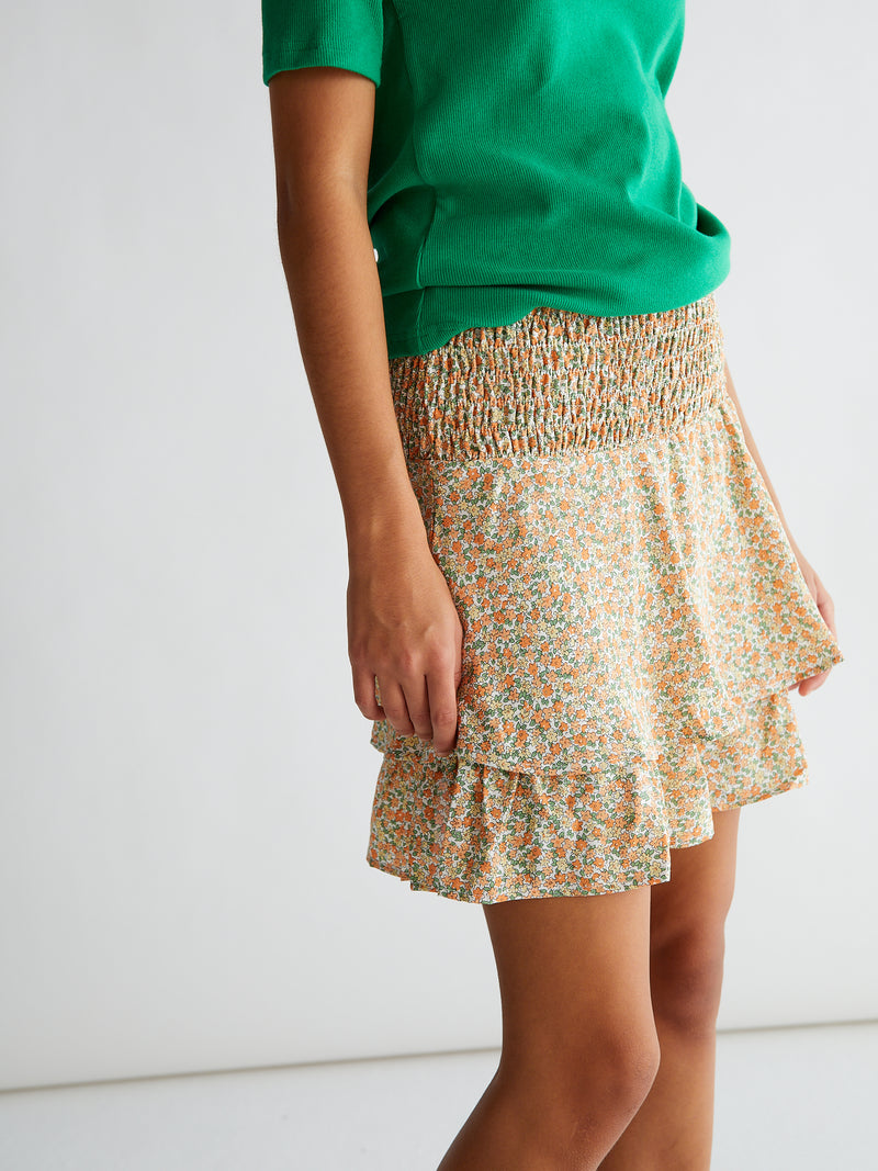 GRUNT Mynte Flo Skirt Skirts Peach