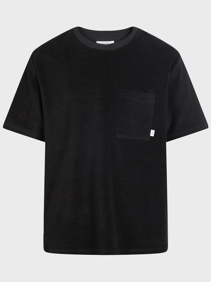 GRUNT Ursi Towel Tee T-Shirts Black